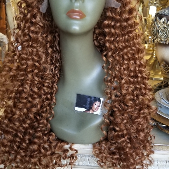 Copper Red Beauty Lace Front Wig main image 10